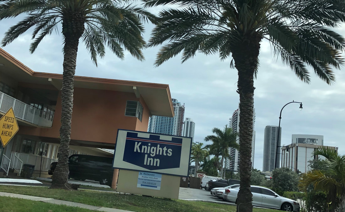 Knights Inn Motel Fort Lauderdale Miami Holland America Line overnachten cruise