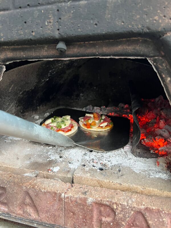 Pizza oven bij vakantiehuis RCN de Potten